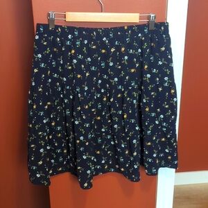 NWT Fun floral skirt